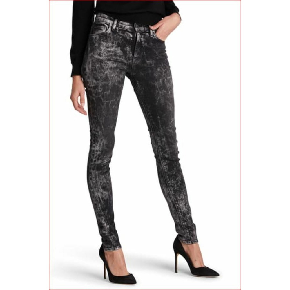 Hudson women jeans Nico super skinny WM407DRC 18141-00 black 25 $245